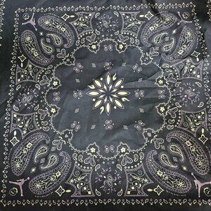 Travis scott black bandana jordan nike scarf new gift mens or womens accessory